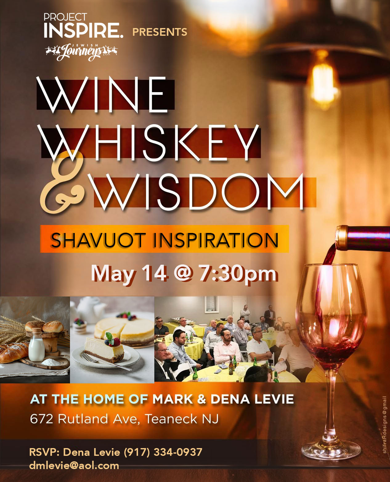 Wine, Whiskey & Wisdom - Shavuot Inspiration