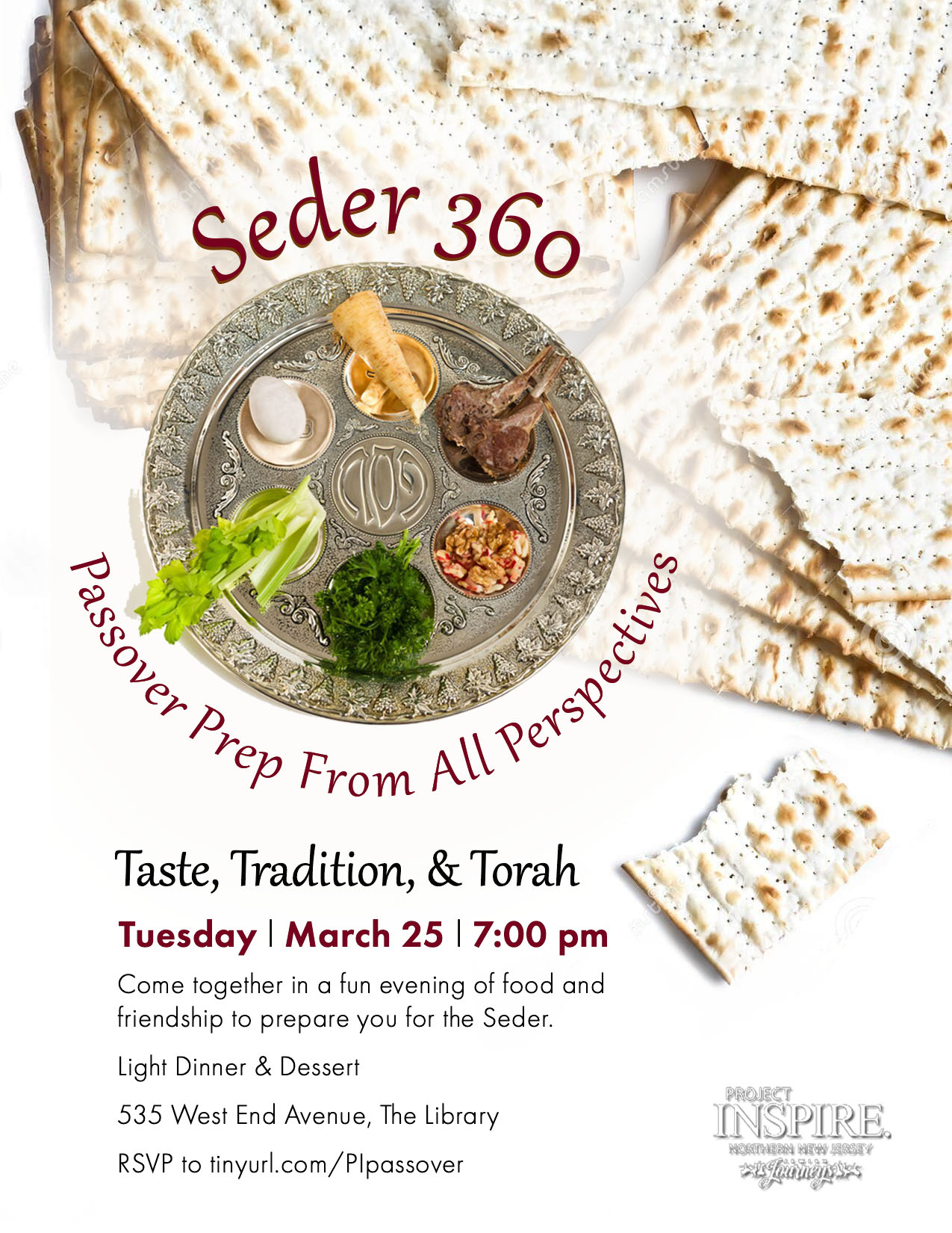 Seder 360 Passover Prep from all Perspectives