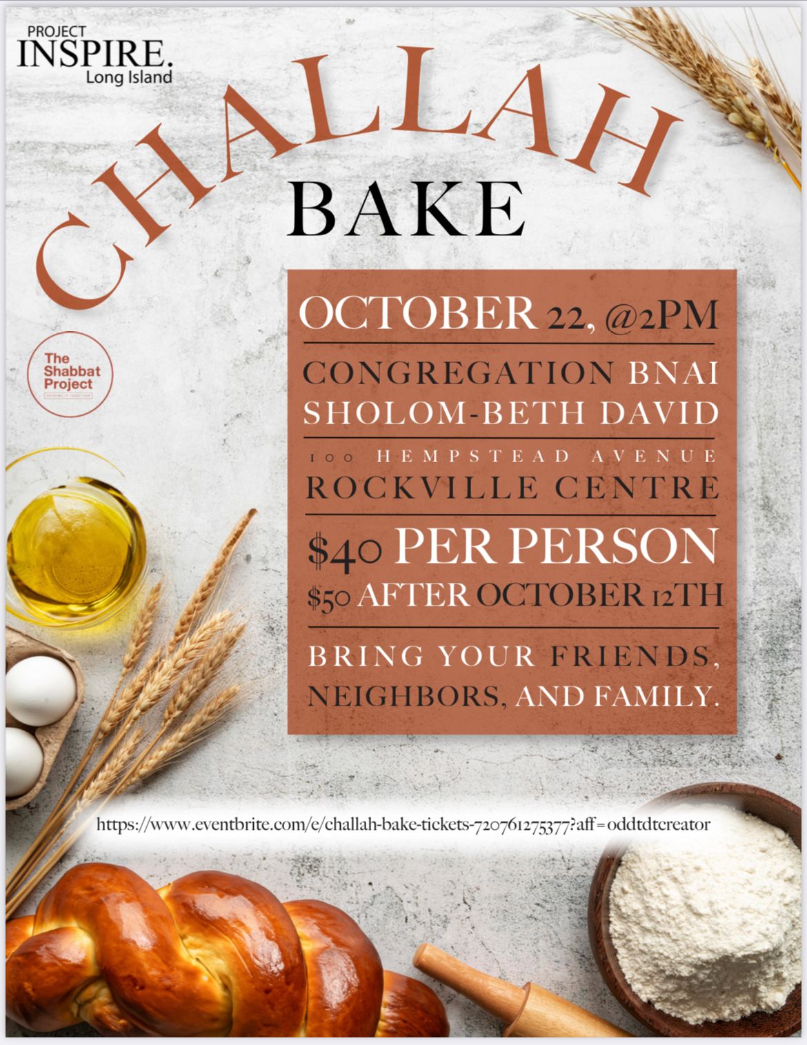 Challah Bake in Long Island