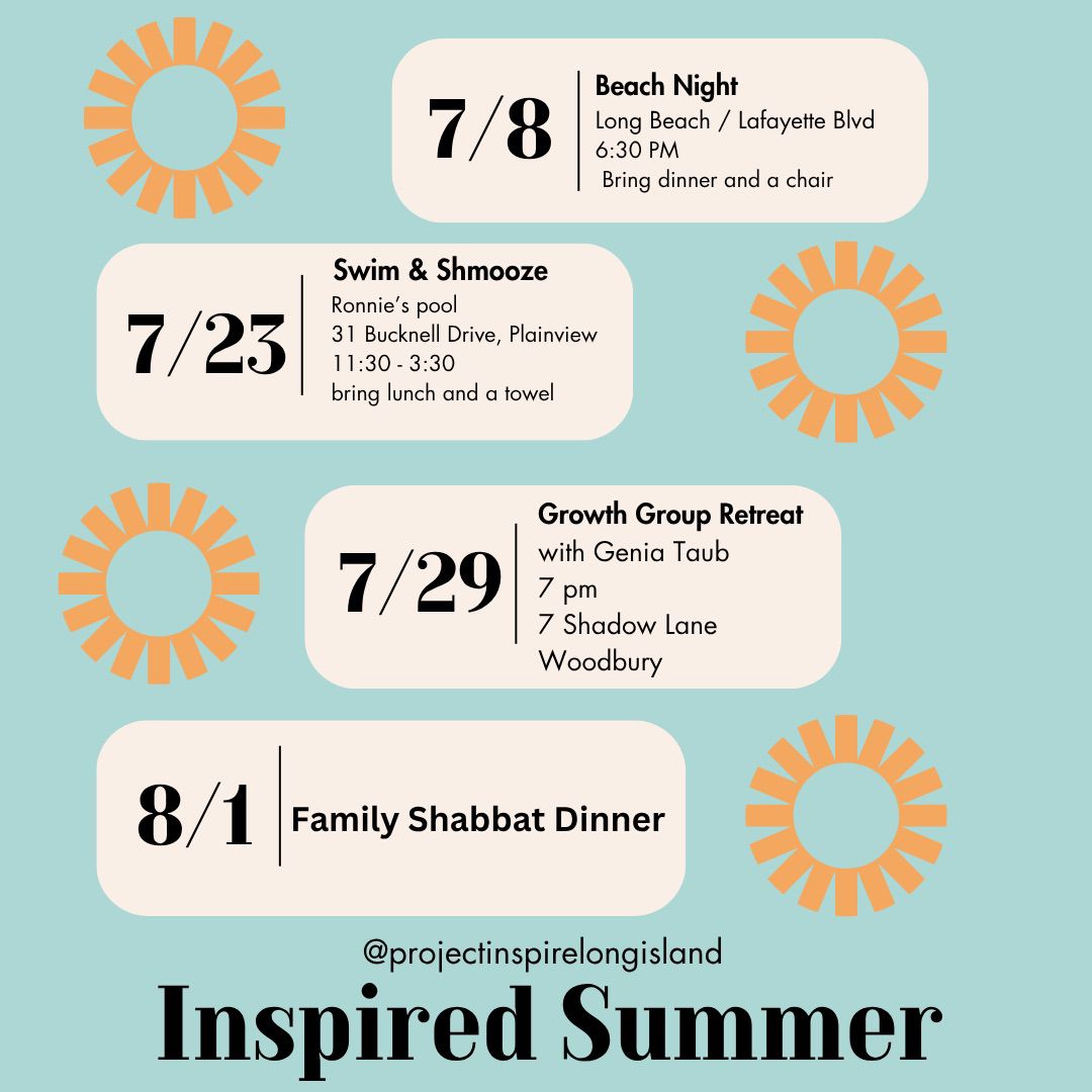 Long Island Summer Schedule