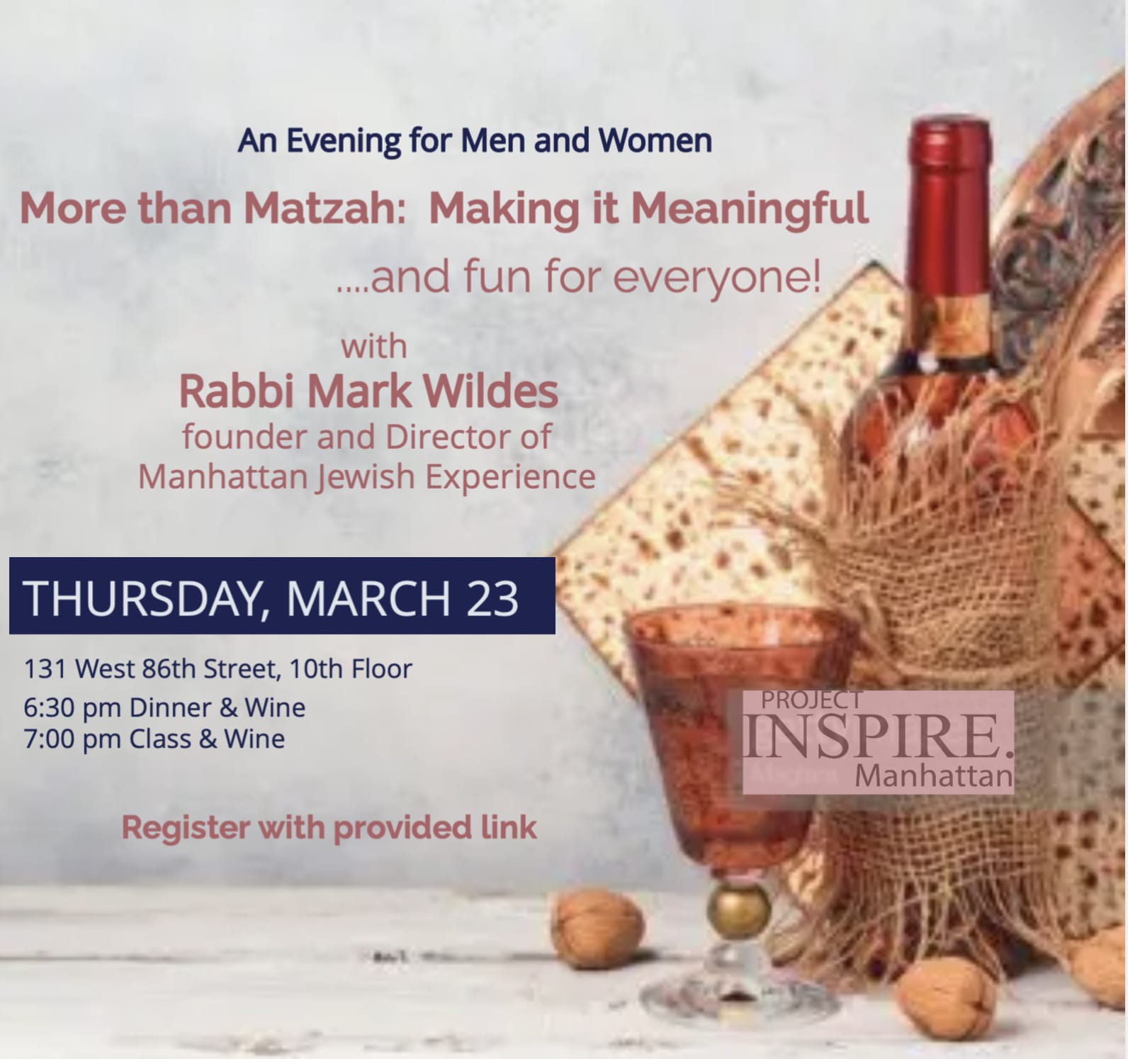 More than Matzah: Making it Meaningful
