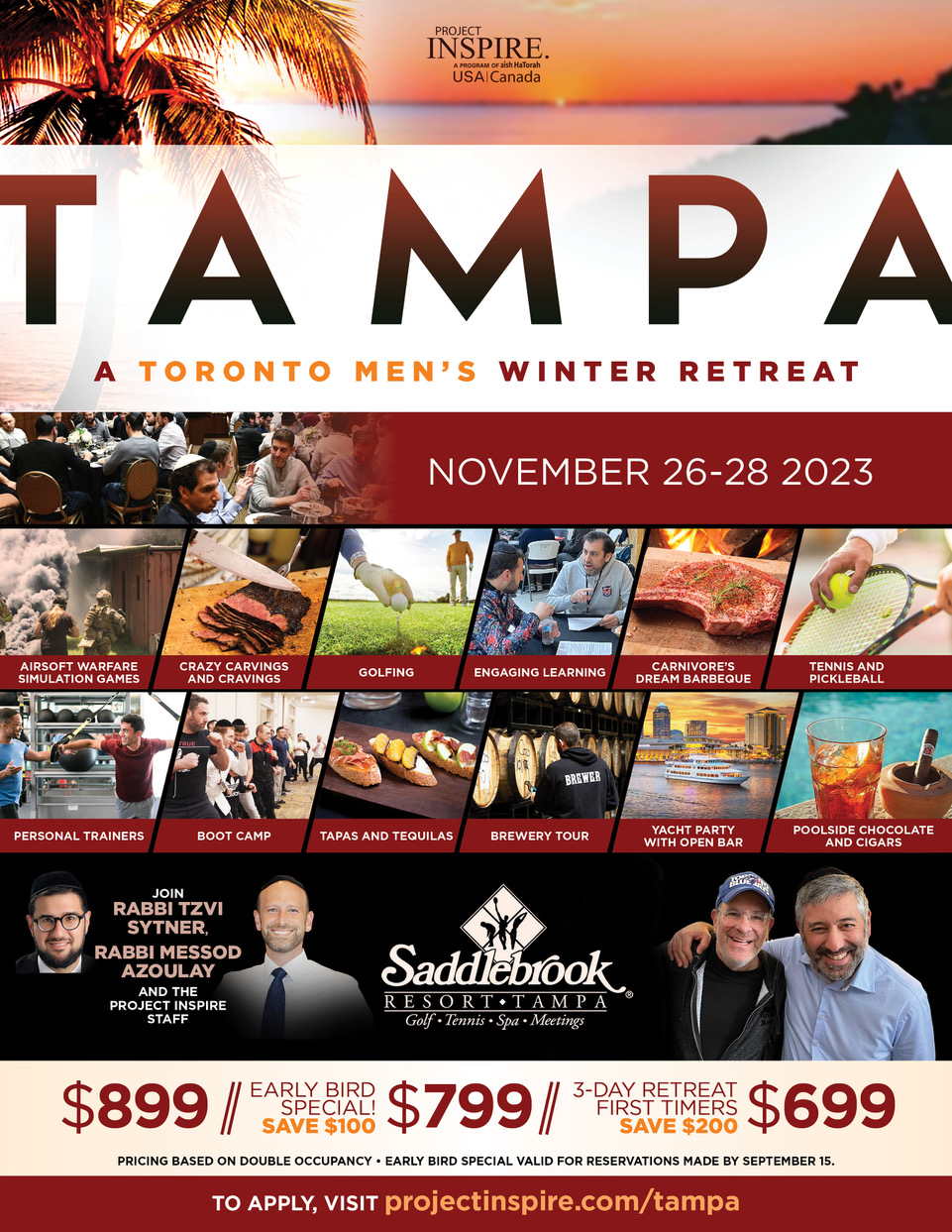 Toronto Men's Tampa Trip 2023