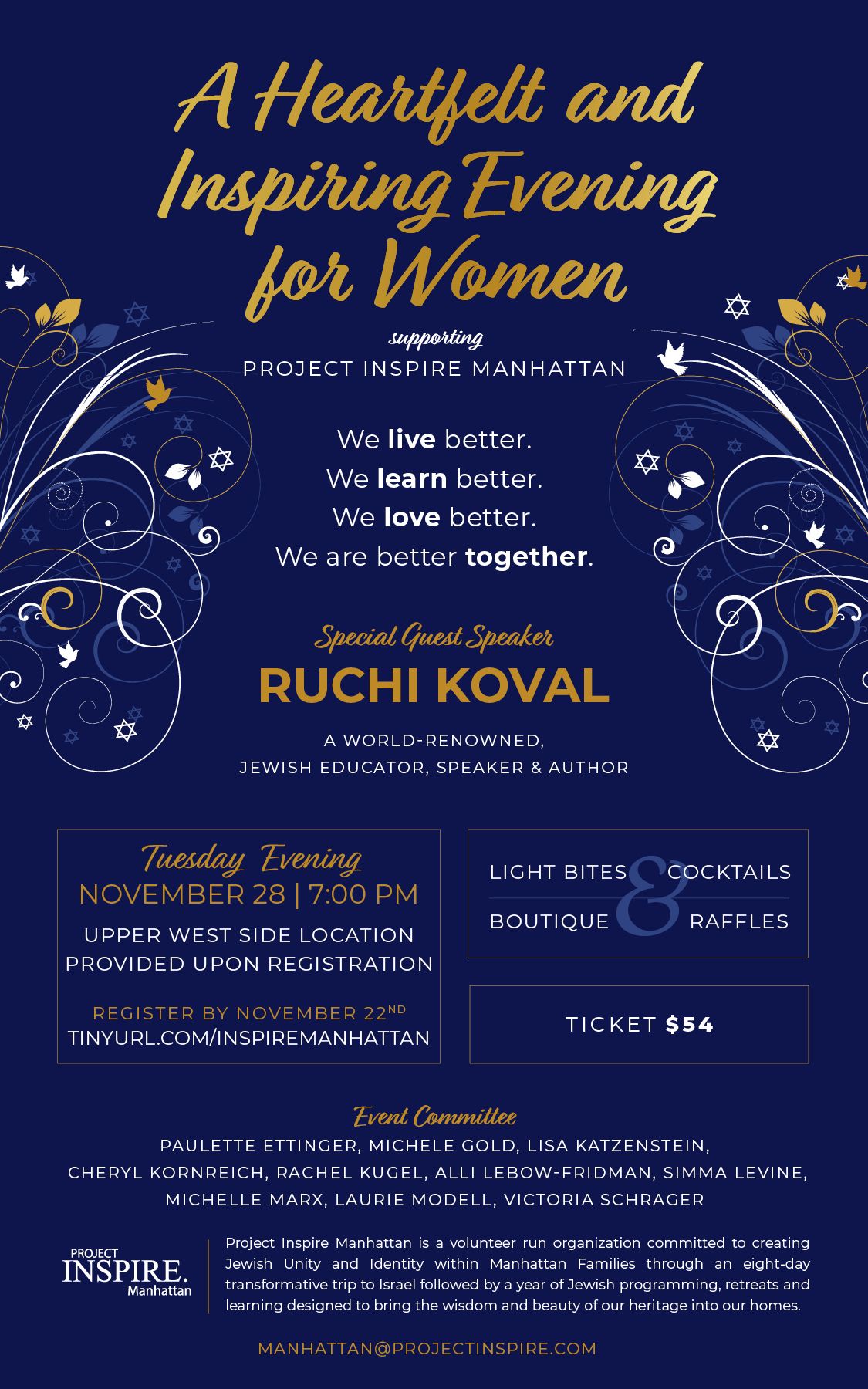 Inspiring Evening for Women