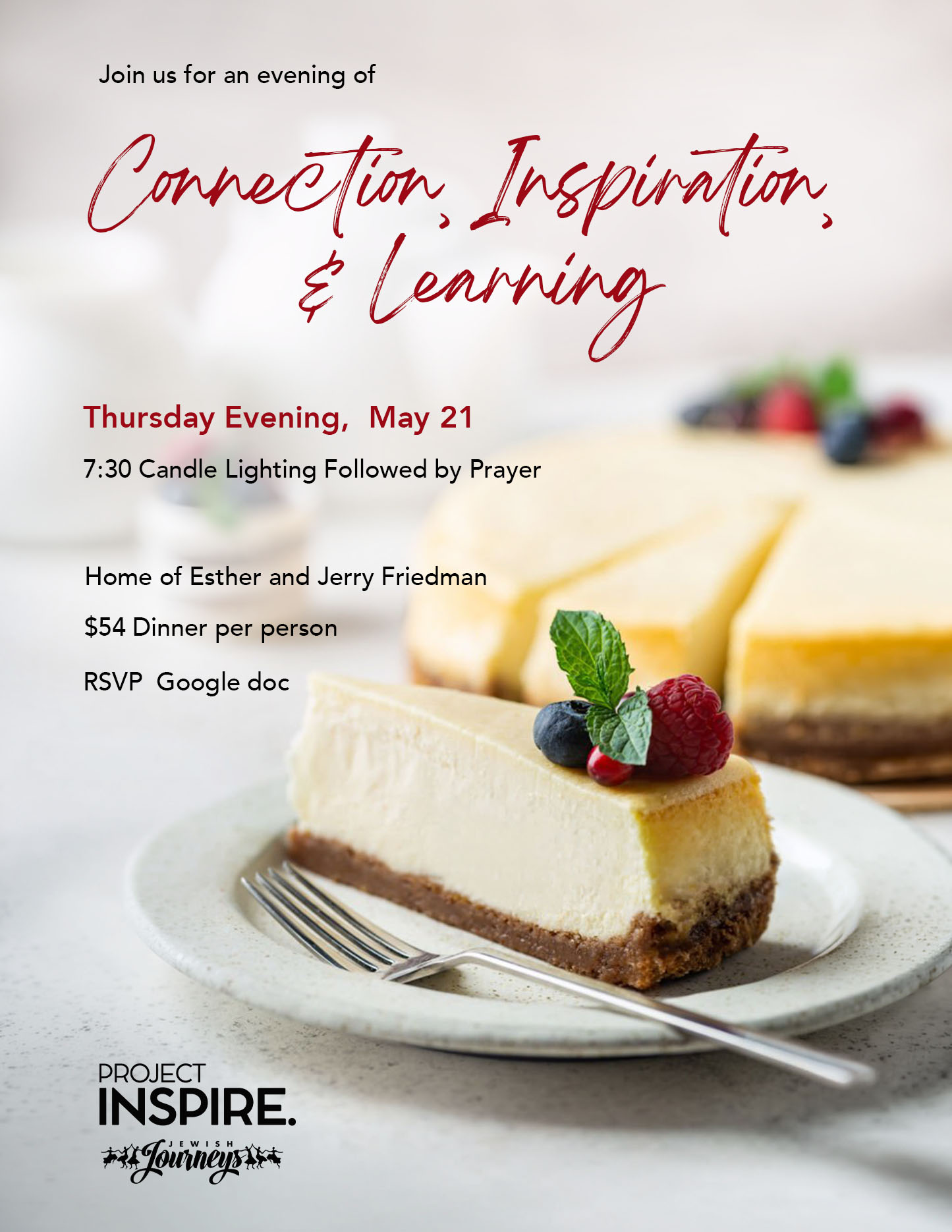 Connection, Inspiration & Learning