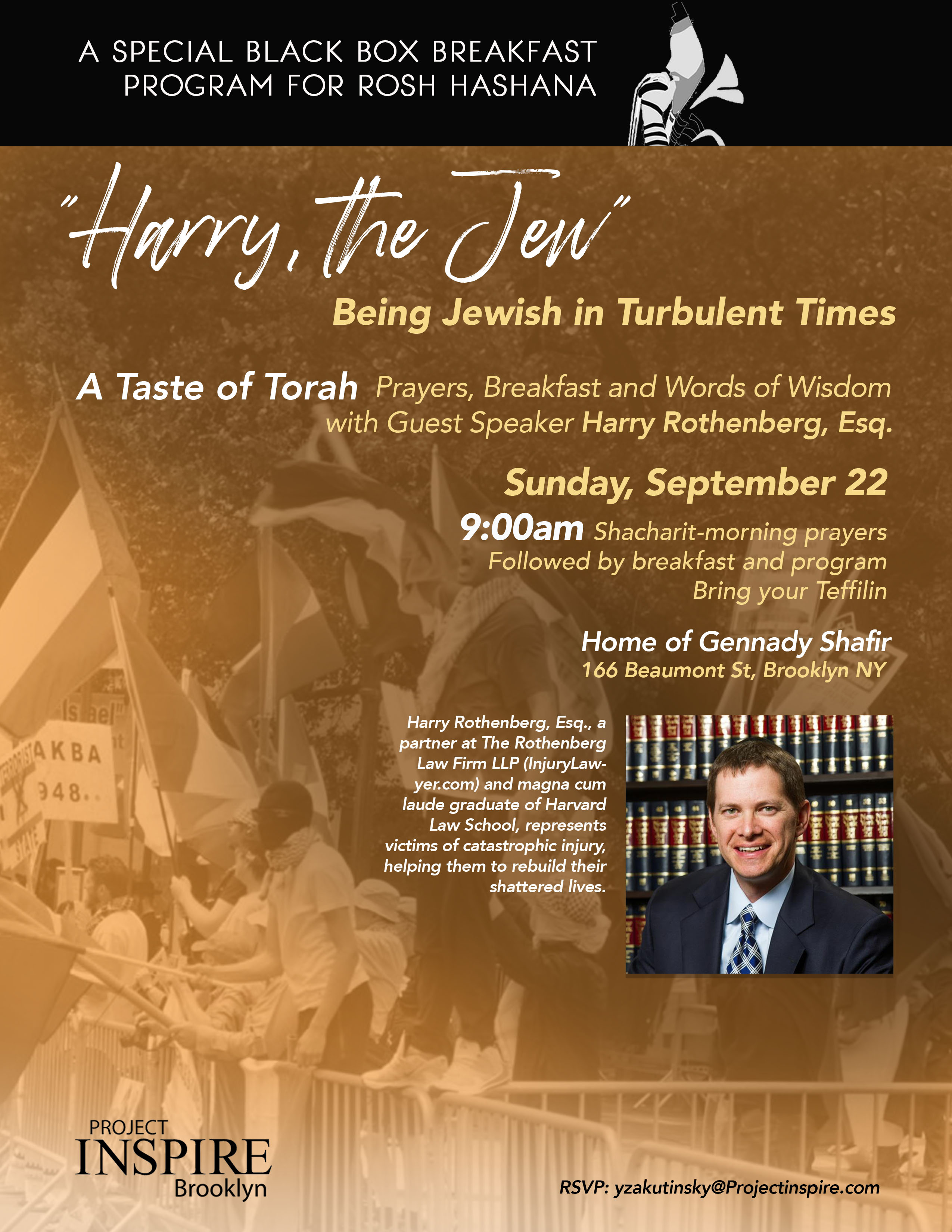 "Harry the Jew" Being Jewish in Turbulent Times