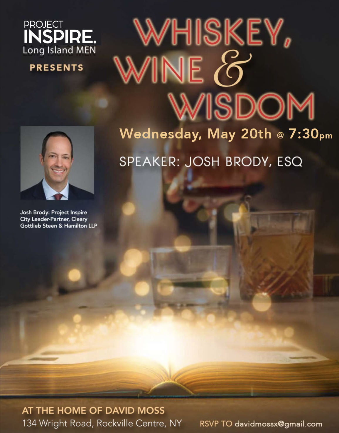 Whiskey, Wine & Wisdom